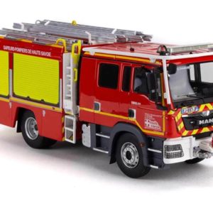 MAN Camion de Sapeurs Pompiers TGM 15.290 GALLIN FPT TUNNEL SDIS 74  Haute-Savoie 1/43 ALERTE –