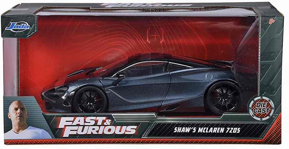 MCLAREN 720S FAST AND FURIOUS HOBBS AND SHAW 2019 Voiture de Collection au  1/24 –